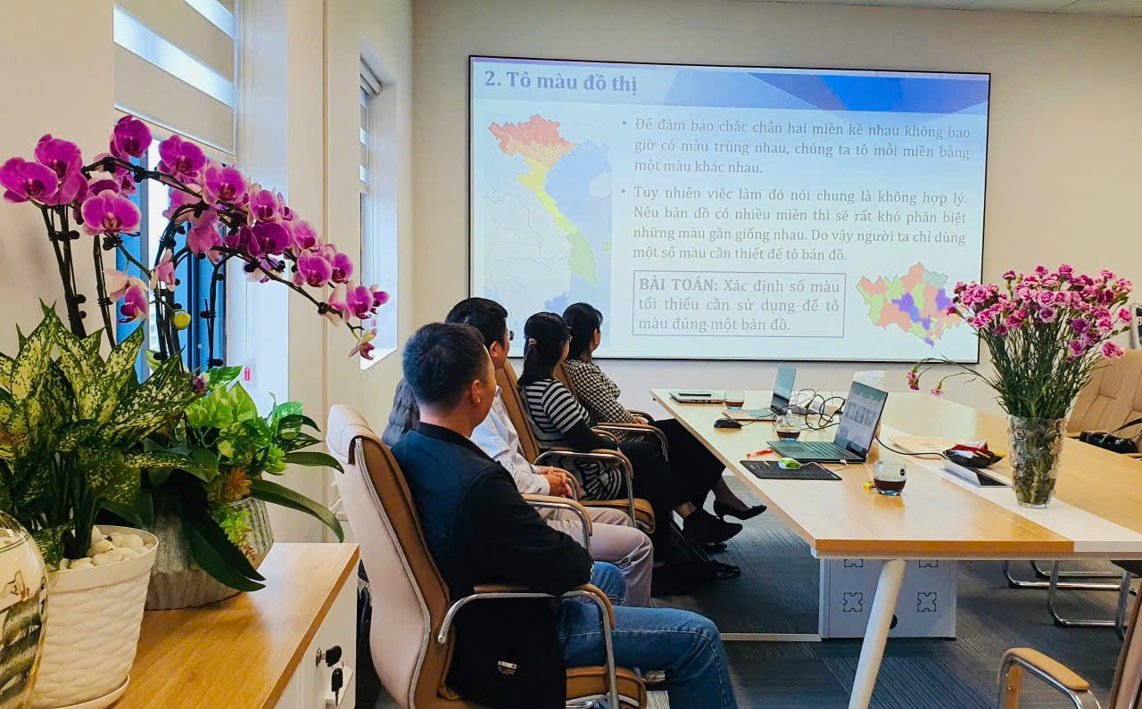 [Seminar] SINH HOẠT KHOA HỌC: “BÀI TOÁN TÔ MÀU ĐỒ THỊ VÀ ỨNG DỤNG”