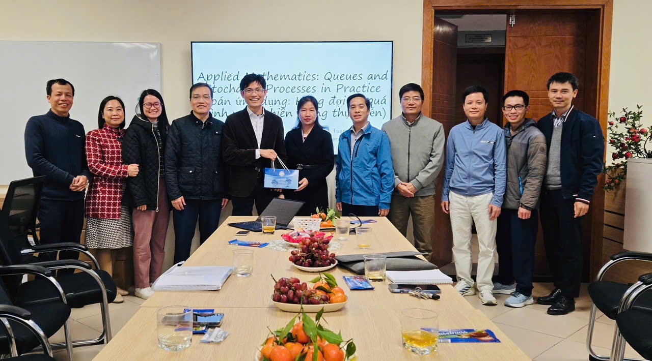 [Seminar] Toán ứng dụng: Hàng đợi và Quá trình ngẫu nhiên trong thực tiễn