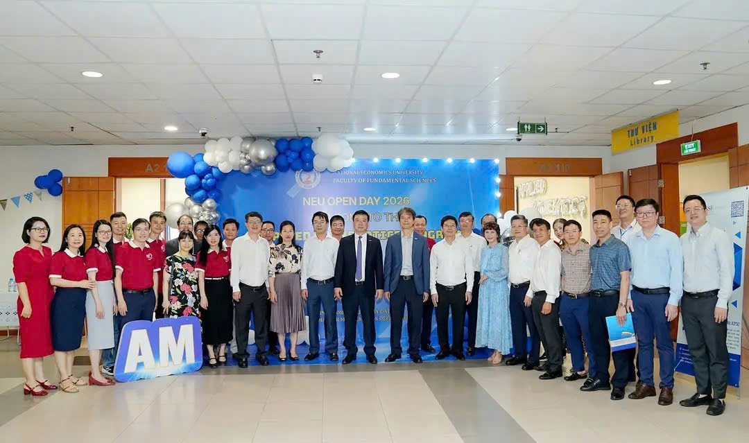 Chương trình Toán ứng dụng – Đại học Kinh tế Quốc dân sôi động tại NEU Open Day 2026